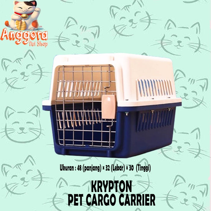 Pet Carrier / Pet Cargo Kucing Anjing dan hewan peliharaan ( GRAB GOJEK )