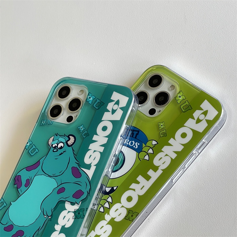 Hard Case Tpu Shockproof Anti Jatuh Motif monster university Untuk Iphone 11 12 13pro 11PROMAX