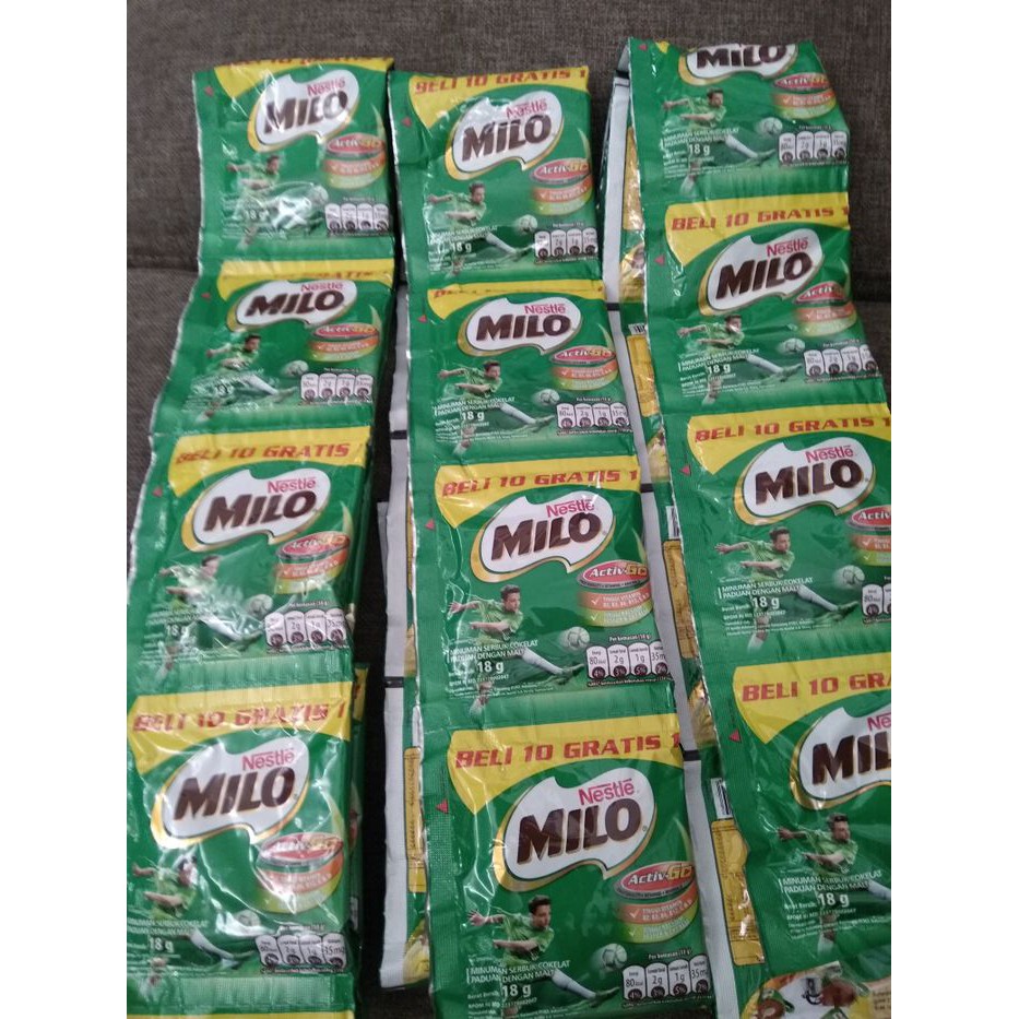 

Milo Renceng 22 Gr Isi 10 Sachet