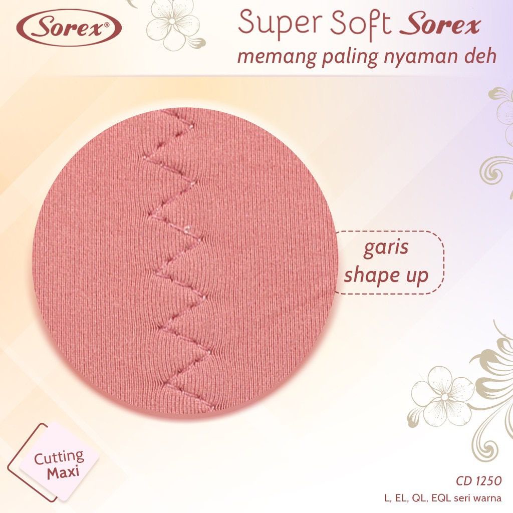 Sorex Cd 1250 / Celana Dalam Wanita - CD IBU