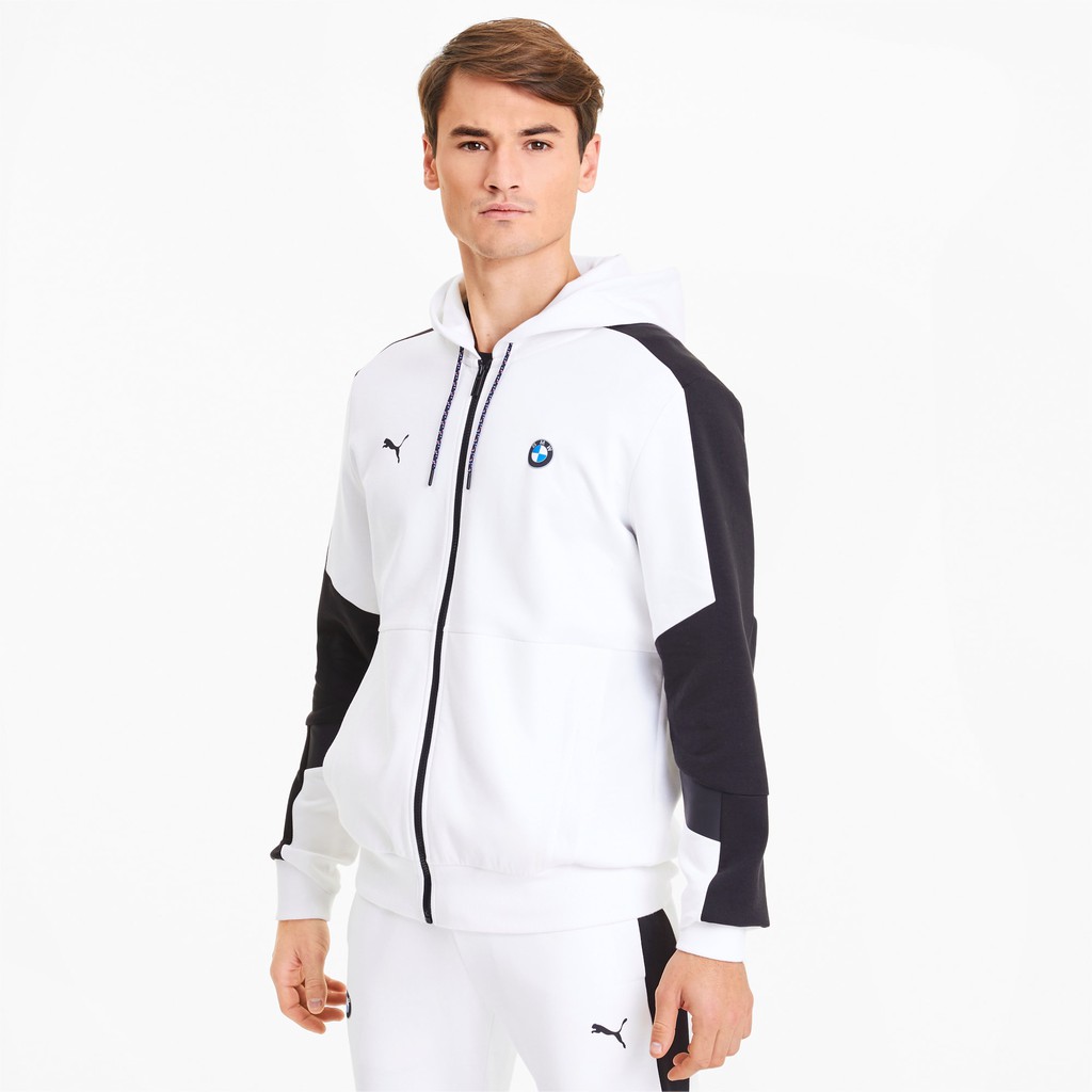 Puma BMW Motorsport Hooded Men's Sweat Jacket 596097 02 Dijamin 100% Original