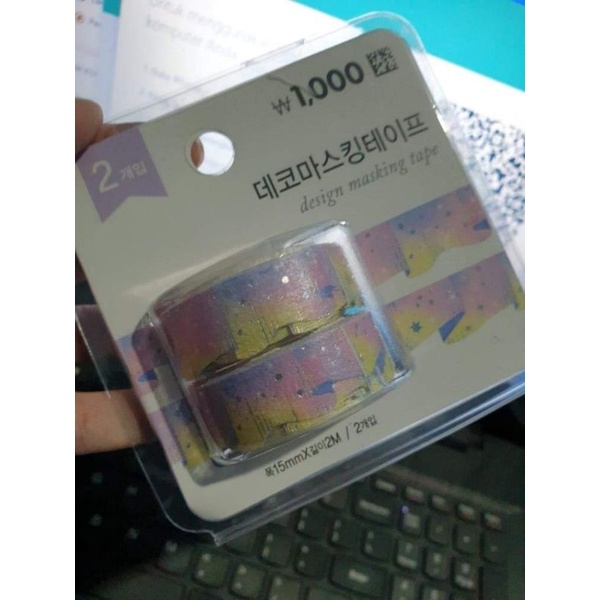WASHI TAPE DAISO KOREA READY STOCK