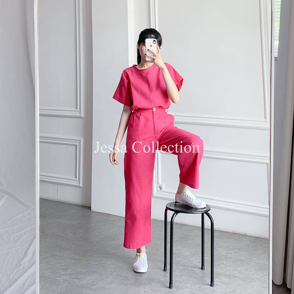 Sharon Plain Set TH 456 LINEN-6