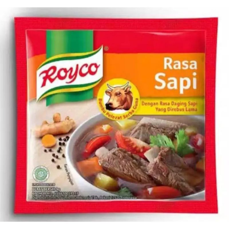 

Royco sapi satu renceng isi 10/12 sachet 9gr