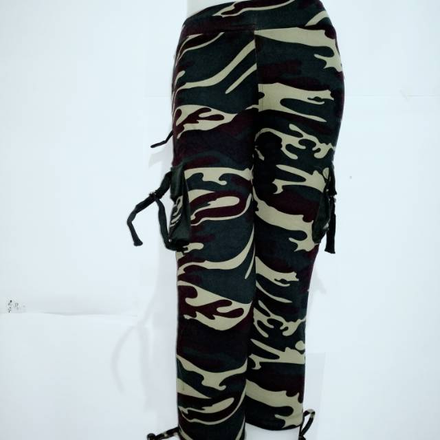 Celana senam (Army) 7/8