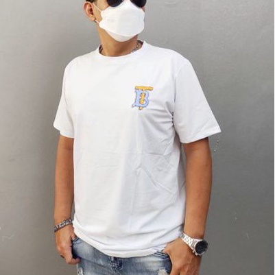 kaos atasan pria fashion Burberry import premium Quality