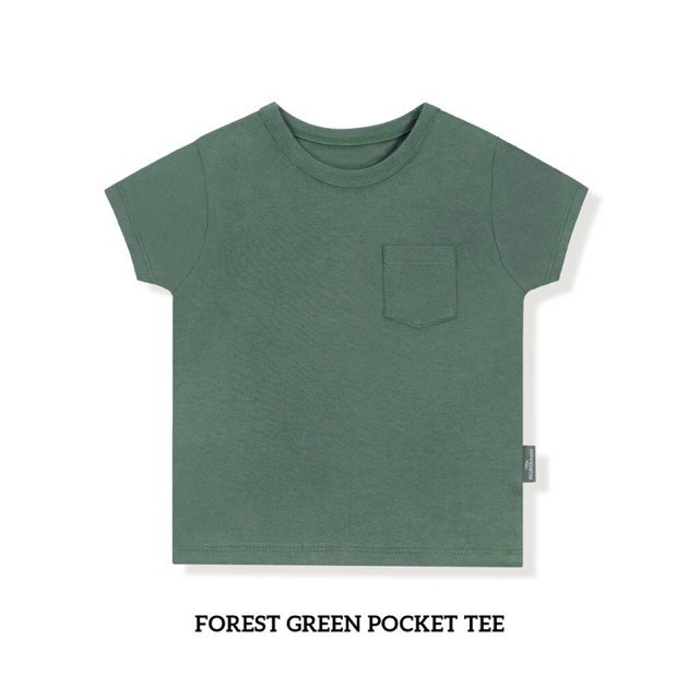 Little Palmerhaus  Pocket Tee 0-6 Tahun GIRL Kaos Bayi Lembut Velvet Libby Aruchi Miyo Pocket Tee Baby palmerhaus