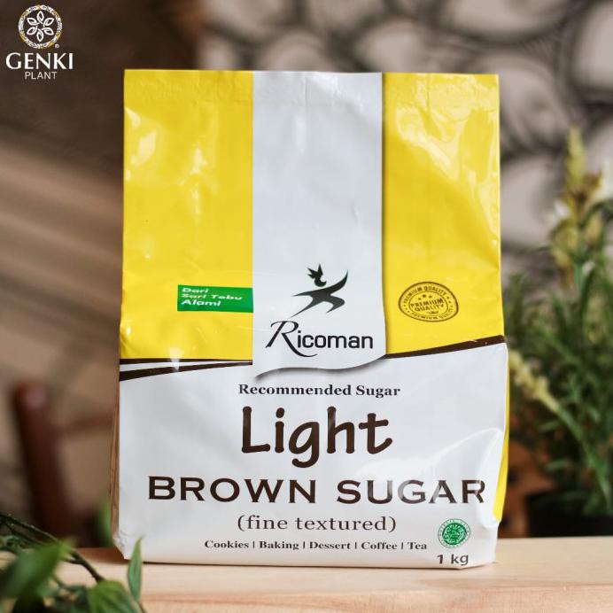 

RICOMAN LIGHT BROWN SUGAR - 1 KG