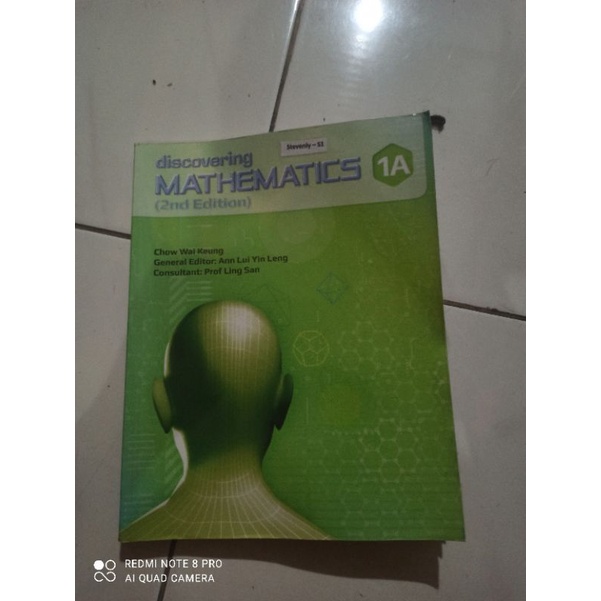 

Discovering Mathematics 1A