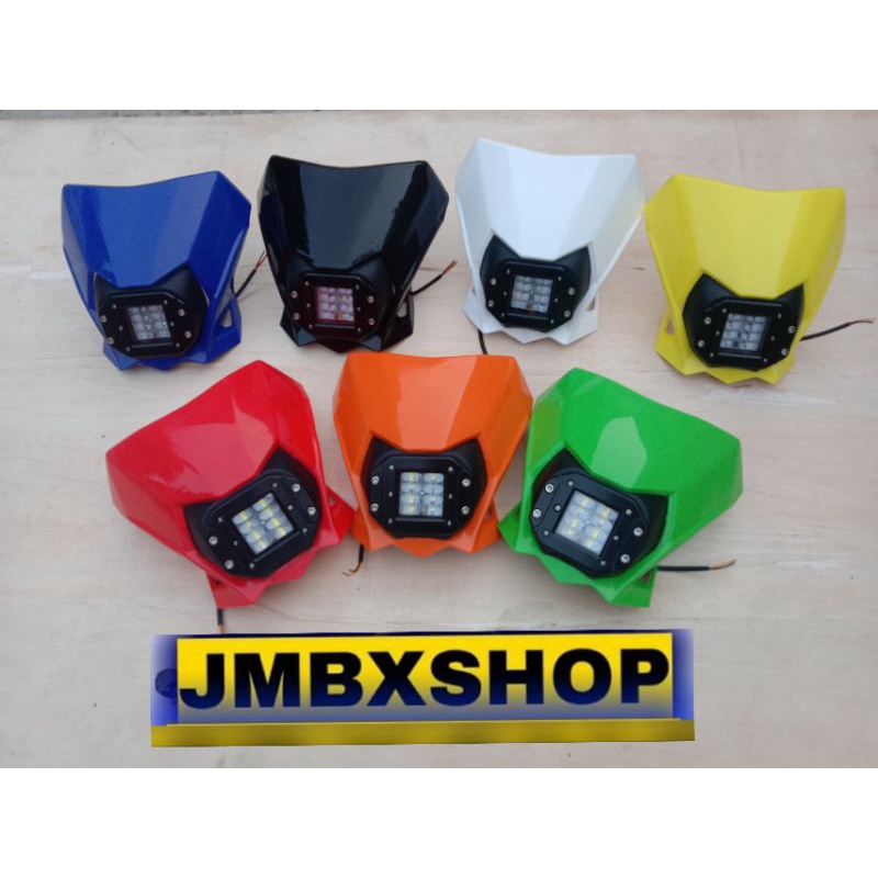 headlamp KLX bf  led / lampu batok depan KLX BF dtracker led