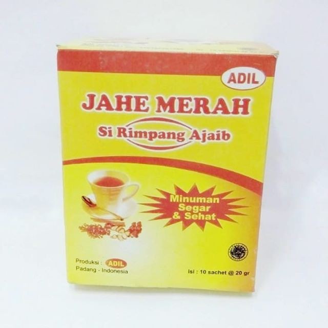 

Jahe Merah Kotak ADIL
