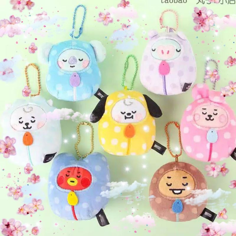 READY STOCK Bt21 Official Reject japan doll pajamas