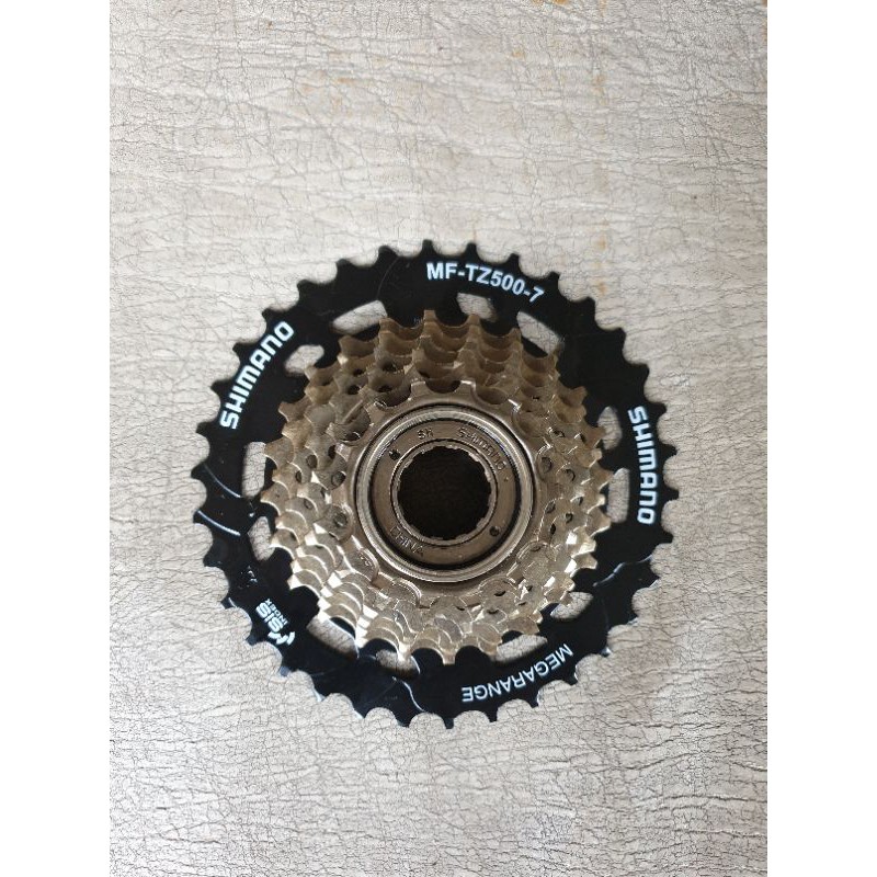 Sproket shimano megarange 7 speed TZ500