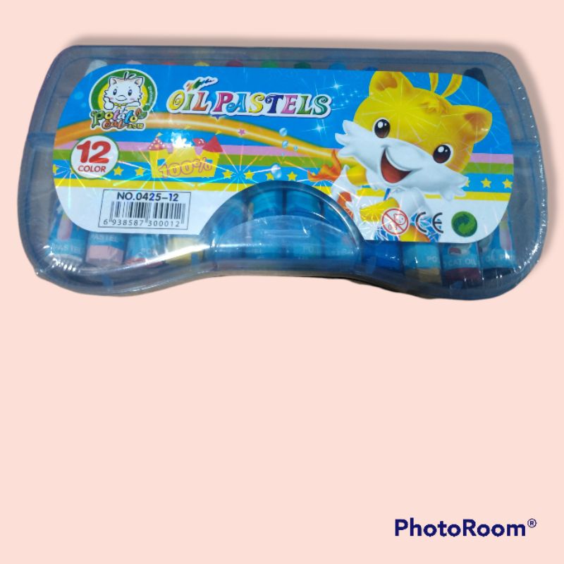 

Crayon oil pastel 12 warna CASTELLO