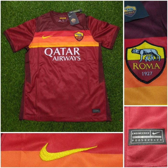 JERSEY BOLA AS ROMA HOME 2022 2022 GRADE ORI Shopee JERSEY BOLA AS ROMA HOME 2022 2022 GRADE ORI Shopee