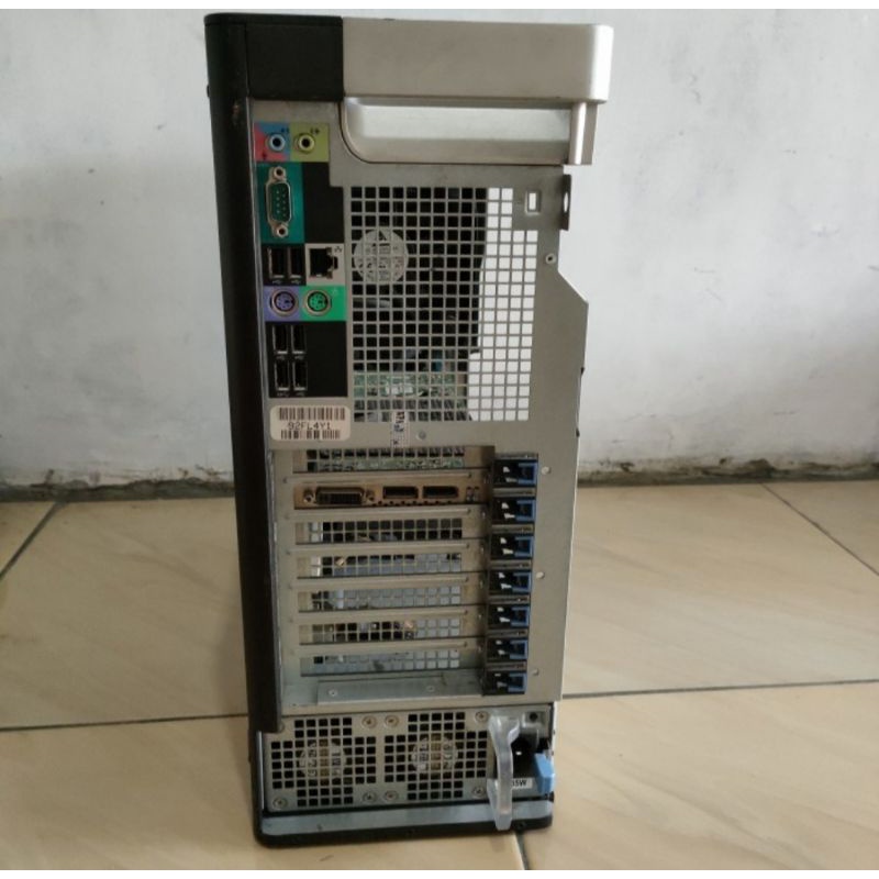 Cpu Dell T3600 cocok untuk server dan desain intel xeon nvidia quadro 4000