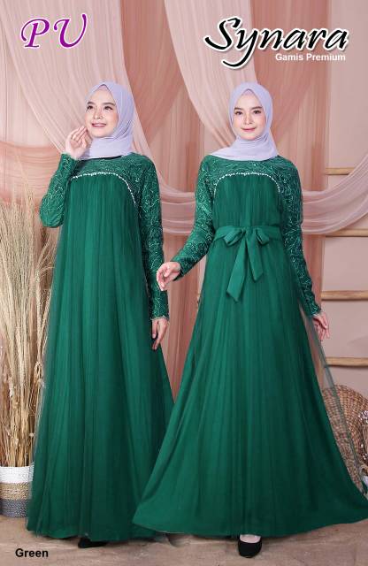 Synara Gamis Premium Pesta Mewah Synara Gamis Pesta Kondangan