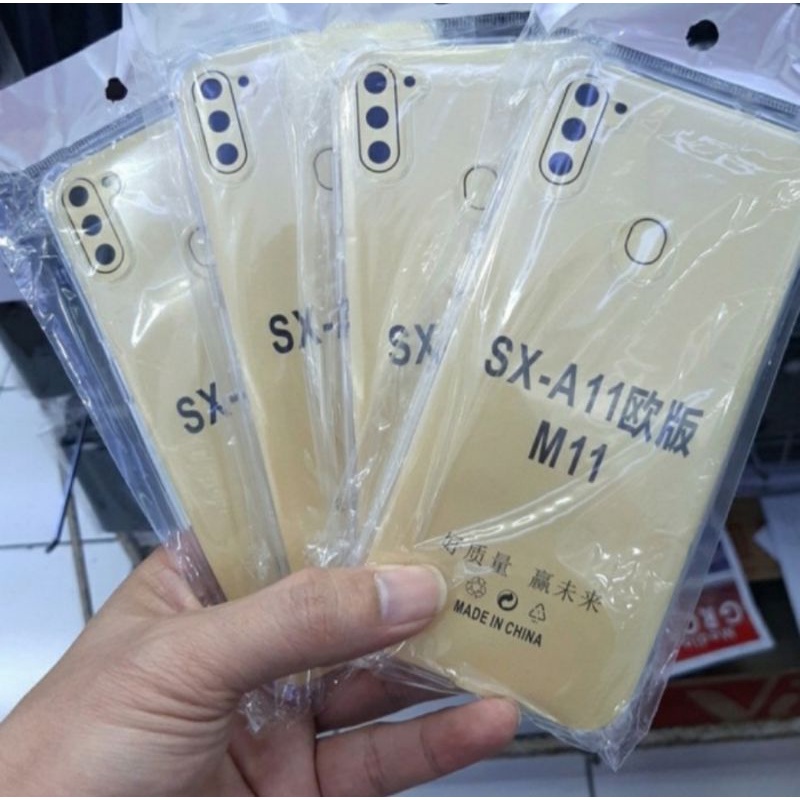 Samsung A11 M11 soft case silikon silicone anti crack shock
