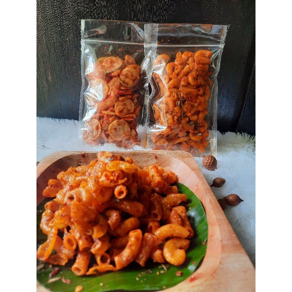 

makaroni pedas daun jeruk
