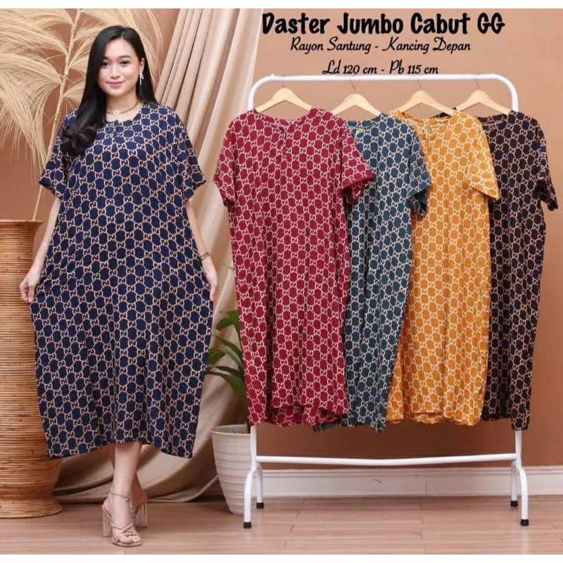 Daster jumbo ld 120 busui viral kekinian branded