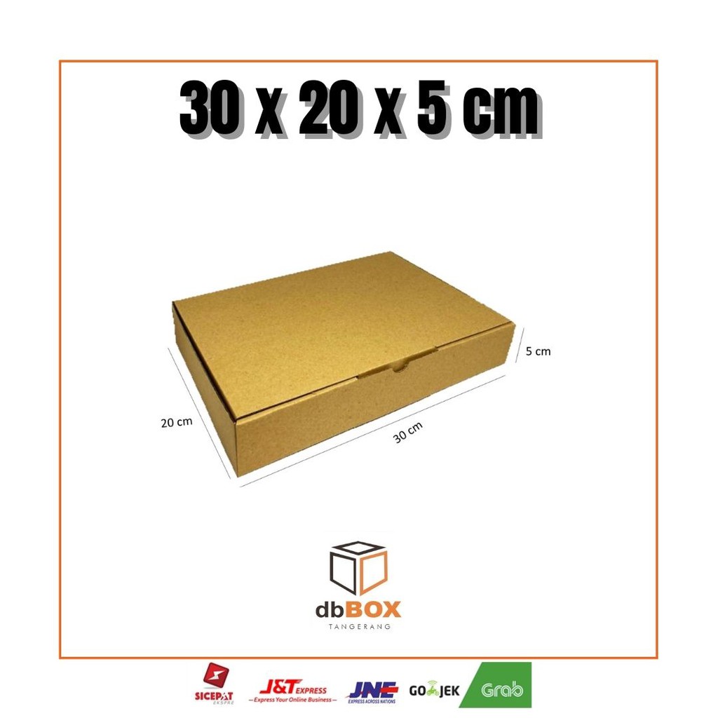 

Kardus 30x20x5 cm | Box Die Cut dan Easy Usage | Box Kue Tart | Box Aksesoris | Box Mukenah | Box Sajadah Travelling