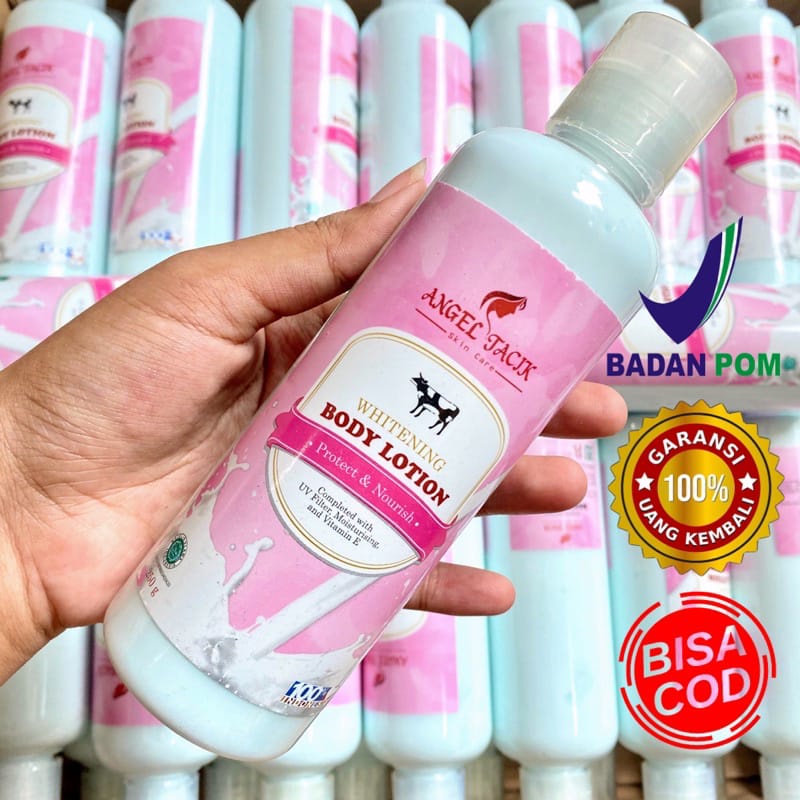 Handbody Angel Tacik Whitening Body Lotion Pemutih Bandan