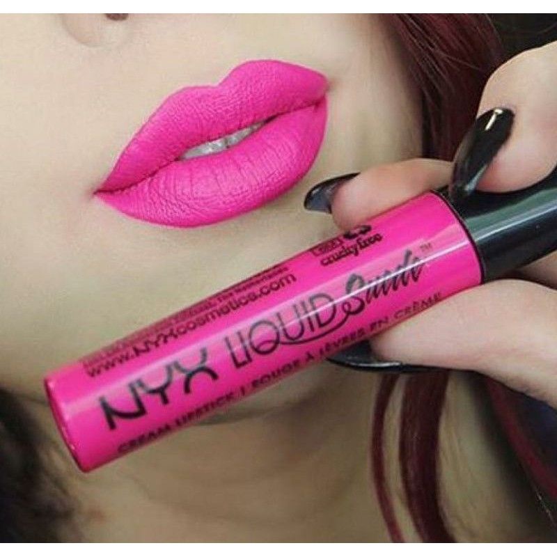 NYX LIQUID SUEDE LSCL 08 PINK LUST /PASSION ROSE