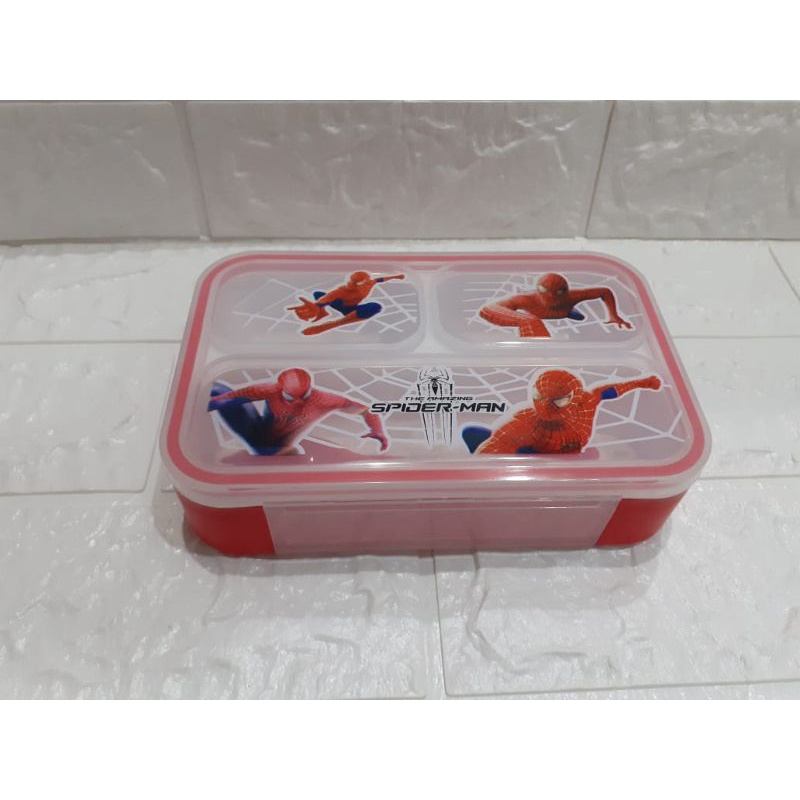 Lunch Box Grid X9008 Anti Tumpah Bocor / Kotak Makan