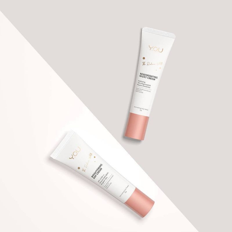 YOU THE RADIANCE WHITE BRIGHTENING DAY CREAM / YOU THE RADIANCE WHITE REGENERATING NIGHT CREAM 30gr