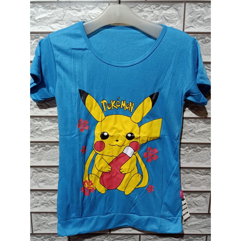 LEANA58 KAOS ANAK PIKACHU