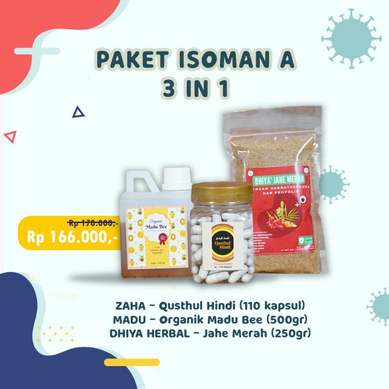 

Paket Isoman A 3 IN 1