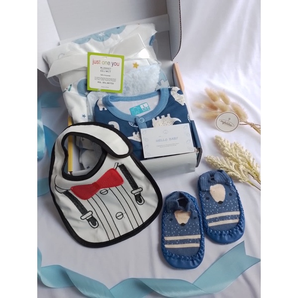 Hampers Jumsuit premium/ Kado bayi laki laki &amp; perempuan/ Kado melahirkan /Kado bagus murah