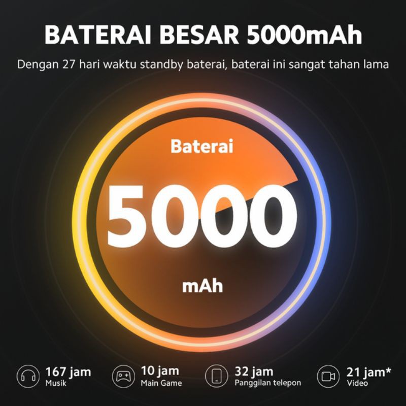 HP Baru Xiaomi Redmi 9C 4/64 Ram 4GB Rom internal 64GB - New Original Garansi Resmi TAM - Layar Full Display, Baterai 5000 mAh, Prosesor Helio G35, 13MP 3 Kamera - 3/32 4 3GB 32GB 3 32 GB - Warna Colour Orange Black Blue Biru Hitam Oren - Promo Murah 9 C-3