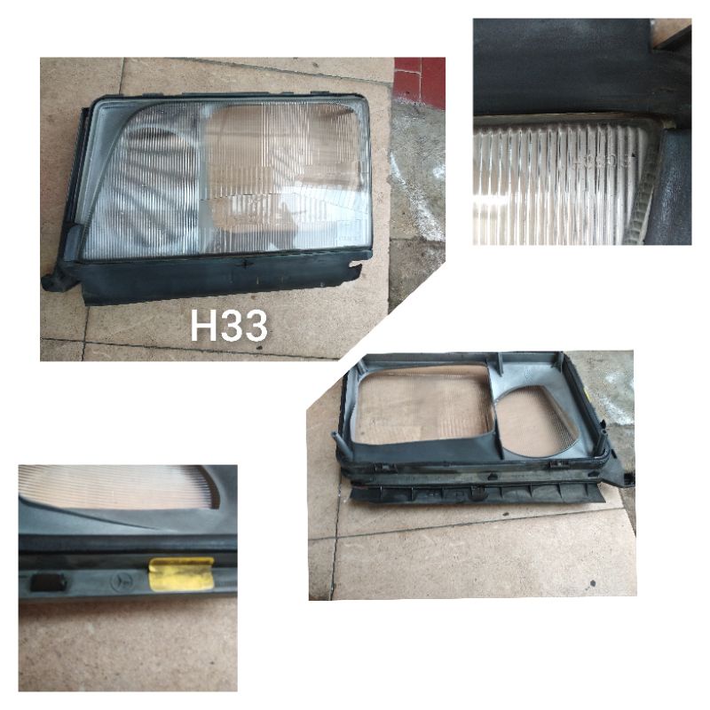 mika headlamp ori Mercedes-Benz w124 kiri