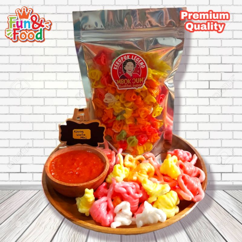 

Kerupuk Mentah Krupuk Kering Kerupuk Keong Mini Warna Kualitas Premium