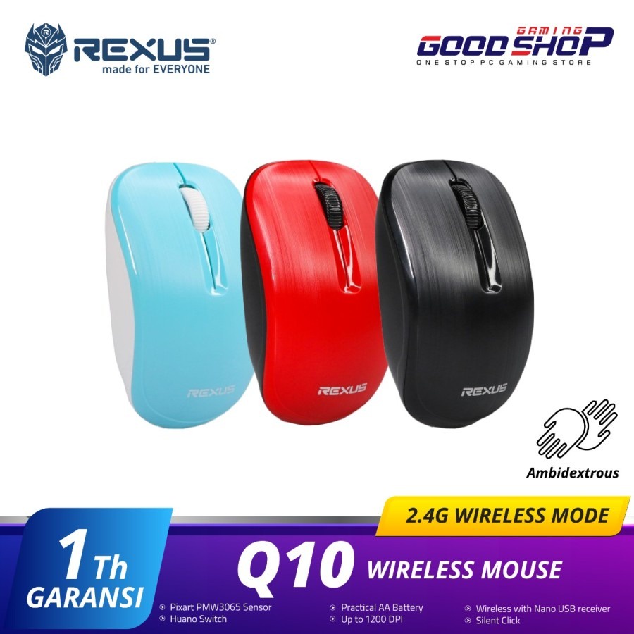 Rexus Q10 - Wireless Mouse