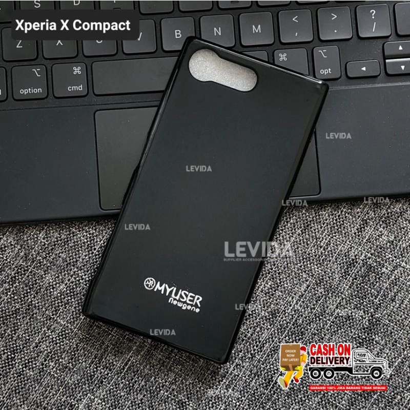 Xperia X Compact / Xperia XZ2 Compact Softcase Softshell Newgene Jelly Case Xperia X Compact / Xperi