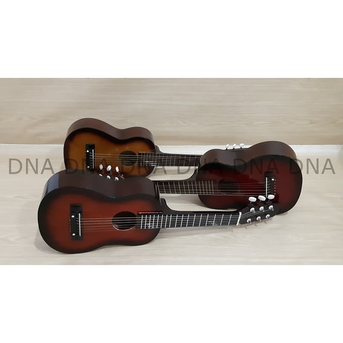 Gitar Mini Acoustic 6 Strings / Ukulele / Gitar Kecil 6 senar
