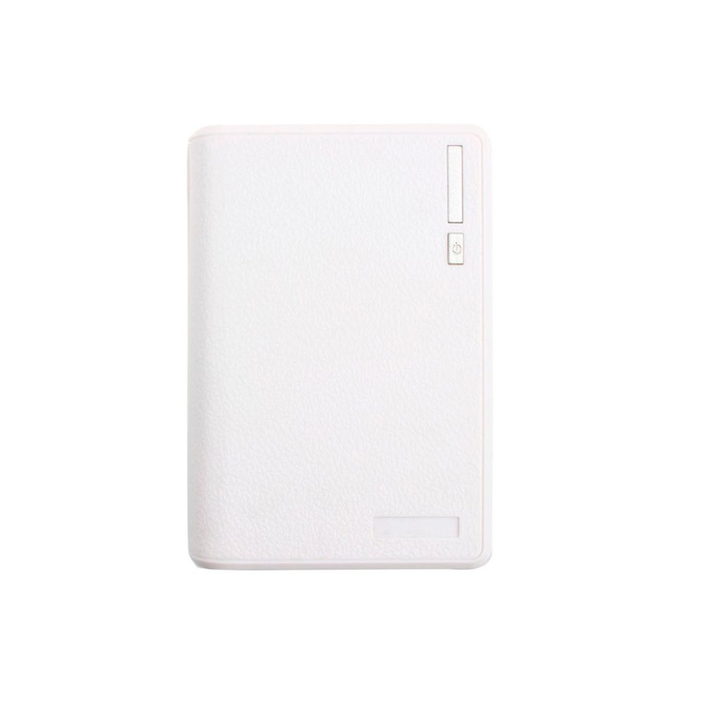 QUINTON External Battery Charger DIY Box White Power  Bank For Phone Holder Port Kit Best 5V 2A Smartphone USB/Multicolor