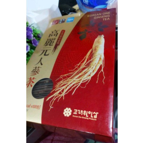 

teh ginseng merah korean one 100pcs