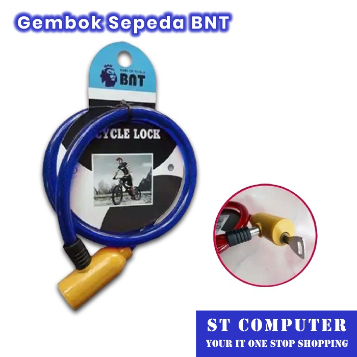 Gembok Sepeda BNT Kunci Sepeda Bicycle Lock Aksesoris Sepeda Asesoris Sepeda