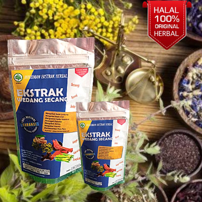 

Ekstrak Herbal Wedang Secang Rempah komplit