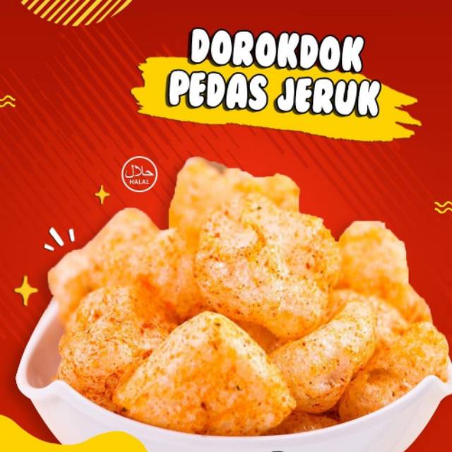 

Kerupuk kulit pedas jeruk