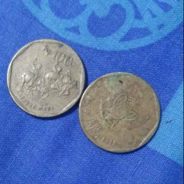 Uang kuno Koin 100 rupiah 1996