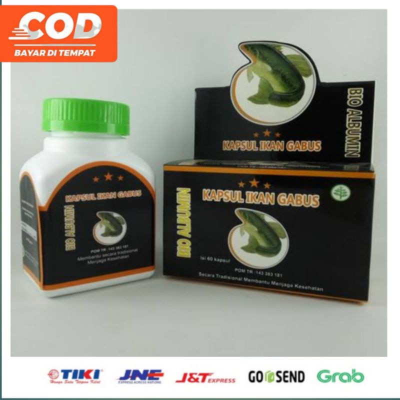 Bio Albumin Ikan Gabus 60Kapsul - Extrak Ikan Gabus Kutuk