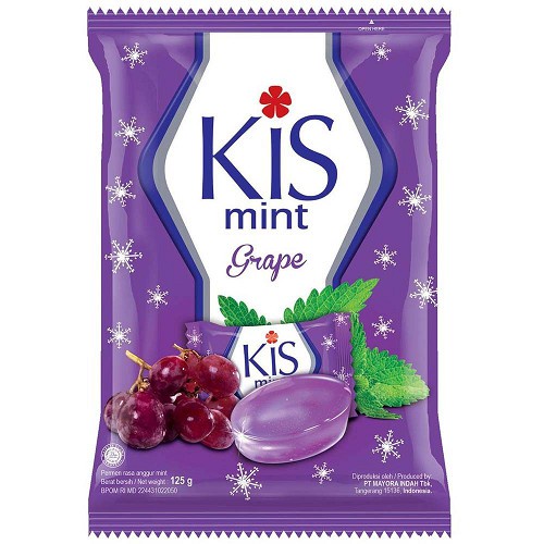 

PERMEN KIS MINT GRAPE 125G