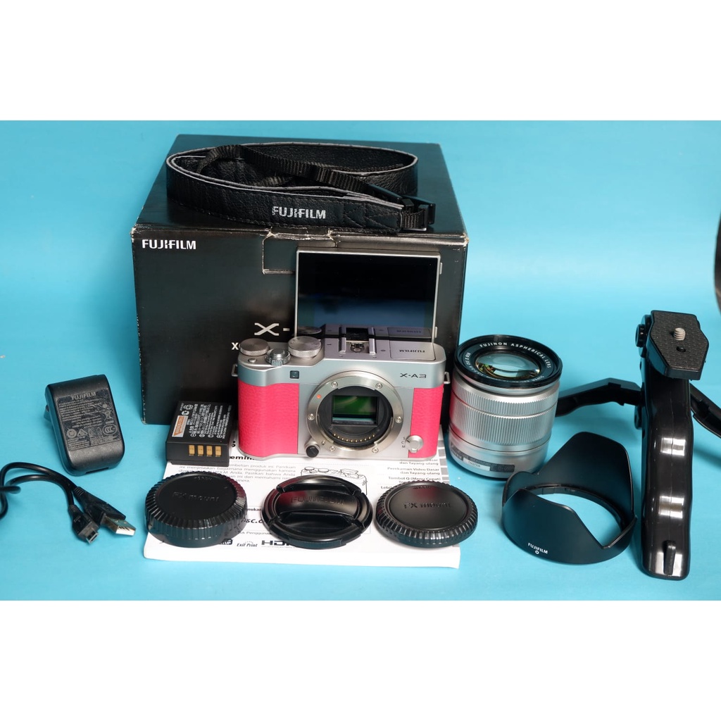 Fujifilm XA3 Kamera Mirrorless MUA Vlog-2