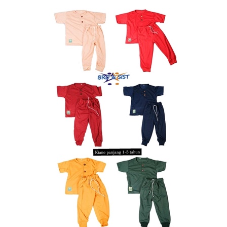 Setelan Kiano Panjang