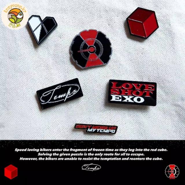 [LAB] EXO - Enamel Pin / Metal Badge