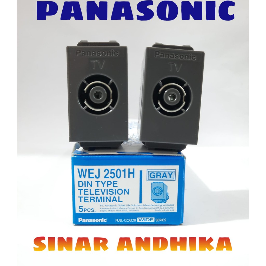 MODUL / JACK TV GRAY PANASONIC WEJ 2501H